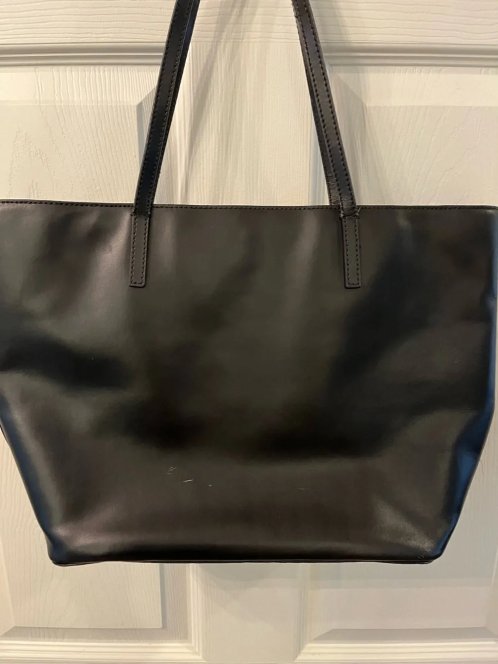 kate spade Black Leather Tote Purse